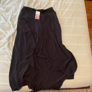 NWT Halara Breezeful Maxi Skirt; Large, Black